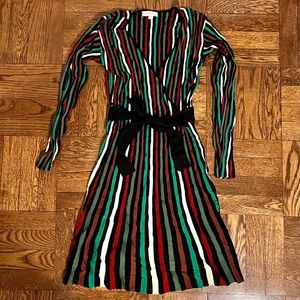 Suncoo Stripe Knit Dress